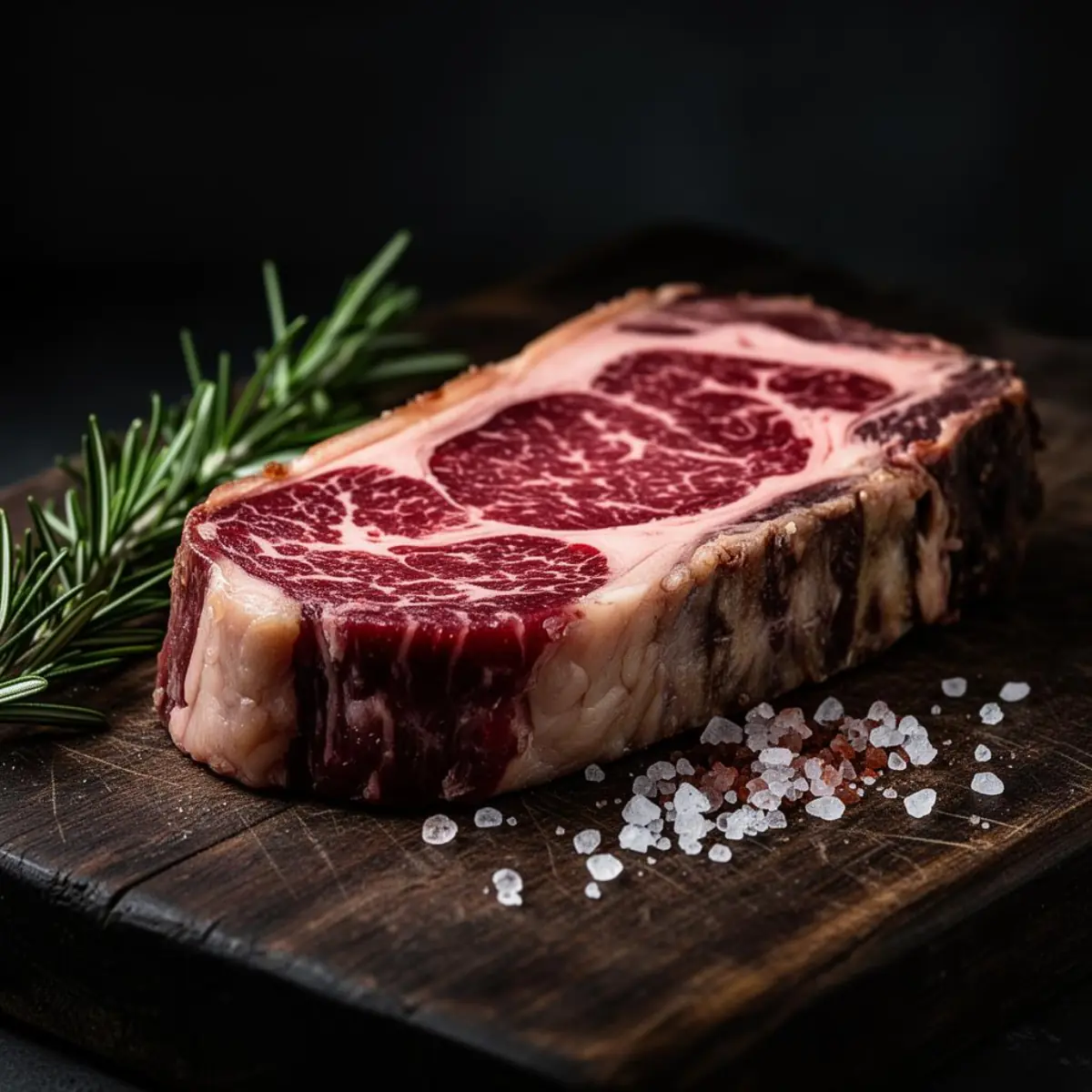 BIO hovězí maso – ribeye steak